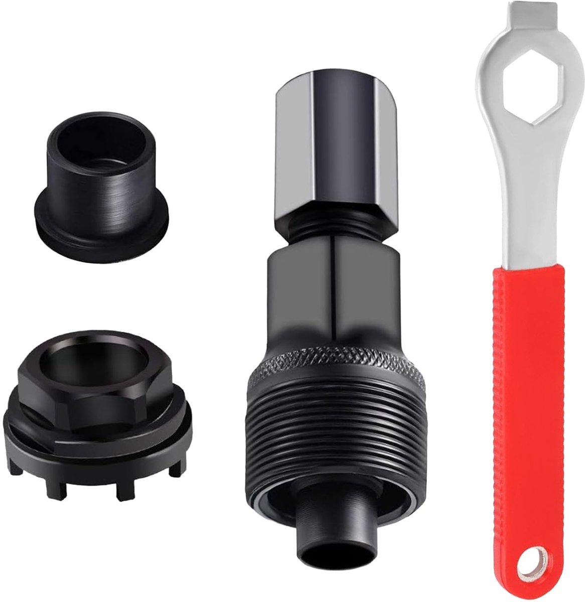 Dailygoods- Cranktrekker met Moersleutel - Trapgereedschap - 1 Stuks - Duurzaam - Lichtgewicht - Handig in Gebruik