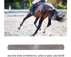 Hooivijl voor Paarden - Hoogwaardig Stalen Hoefsnijmes, Dubbelzijdige Hoefgrater en Verzorgingstool voor Farriers en Paardeneigenaren