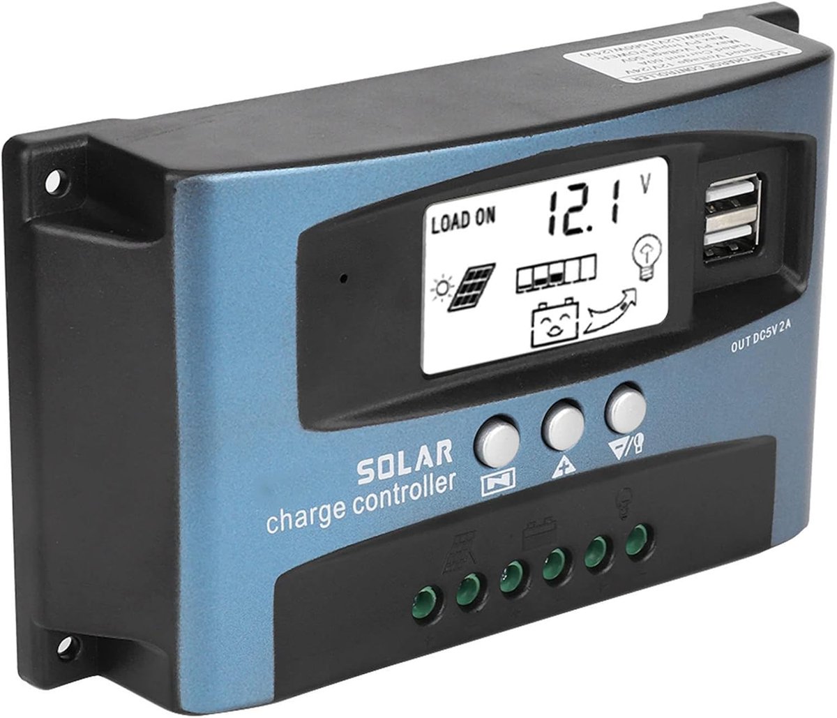 Zonne Laadregelaar - Accu Lader - Energie Beheer - MPPT Technologie - 40A - Standaard