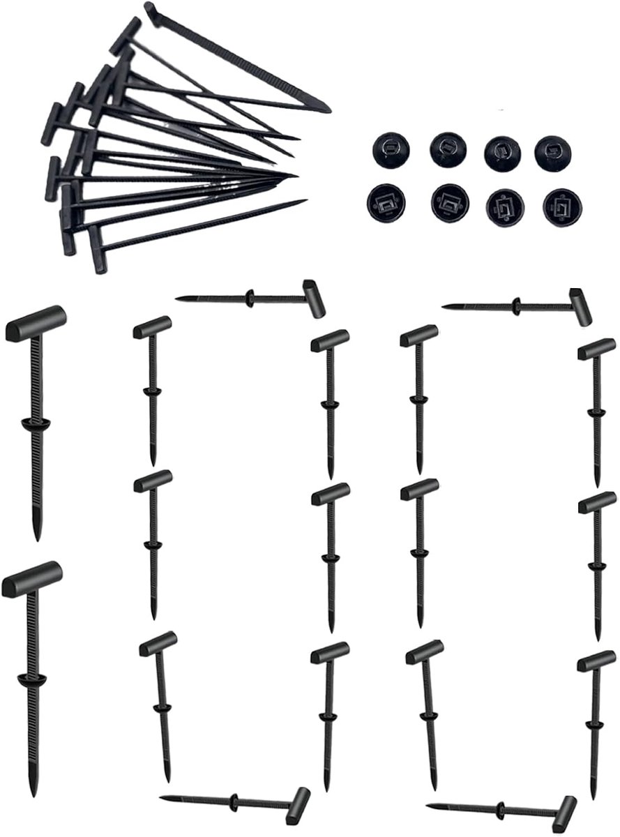 Nylon Snelbinders - Kabelbinders Zelfsluitende Sluitingen - Kabelbeheer - Verdicht Nylon Materiaal - 100 stuks - Uniek