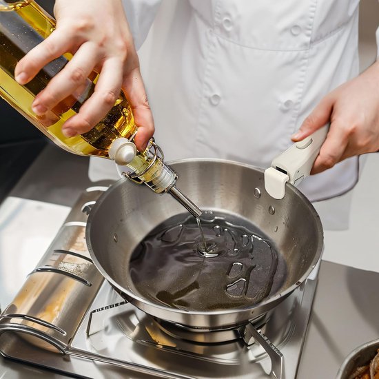 BOTC Pannengreep - Potgreep Afneembare - geschikt voor koekenpannen, steelpannen, koekenpannen en woks - Wit — afbeelding 2