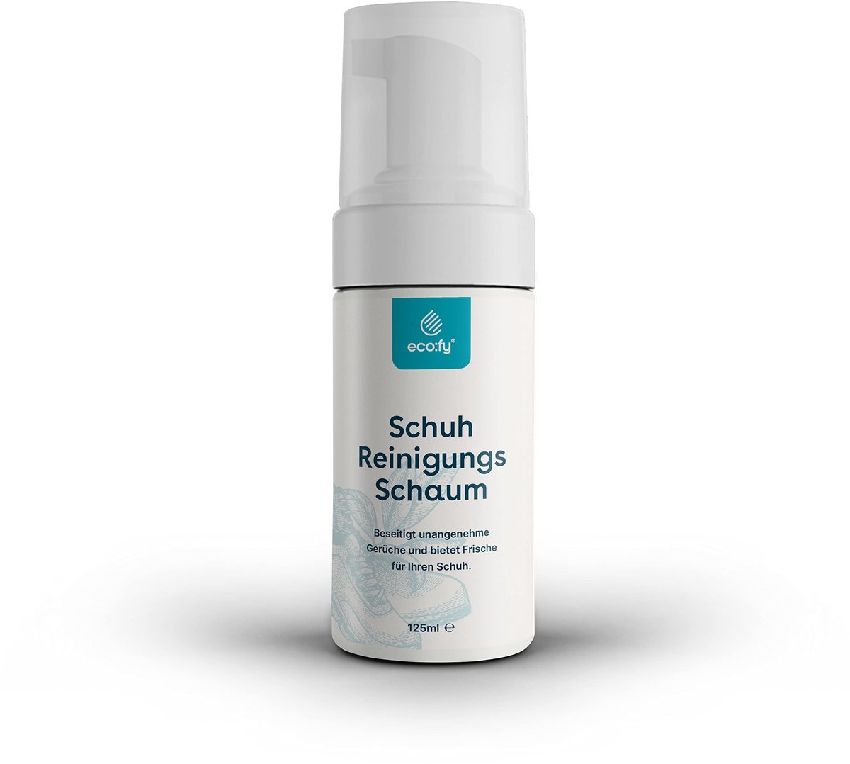 Dailygoods- Schoenreiniger 125 ml - Schoenreinigingsschuim - Vlekkenverwijderaar - Duurzaam - Voor leer/gemengd weefsel - Voorbereiding op impregnatie - Schoenverzorging