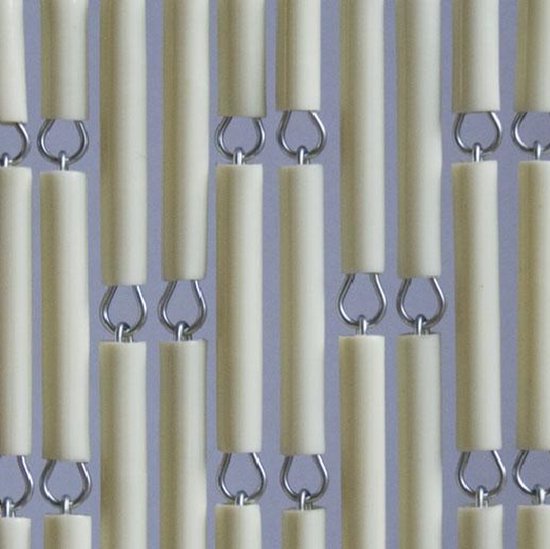 Vliegengordijnenexpert Vliegengordijn Hulzen - Creme 90 x 210 cm Op het kozijn van Merkloos — afbeelding 4