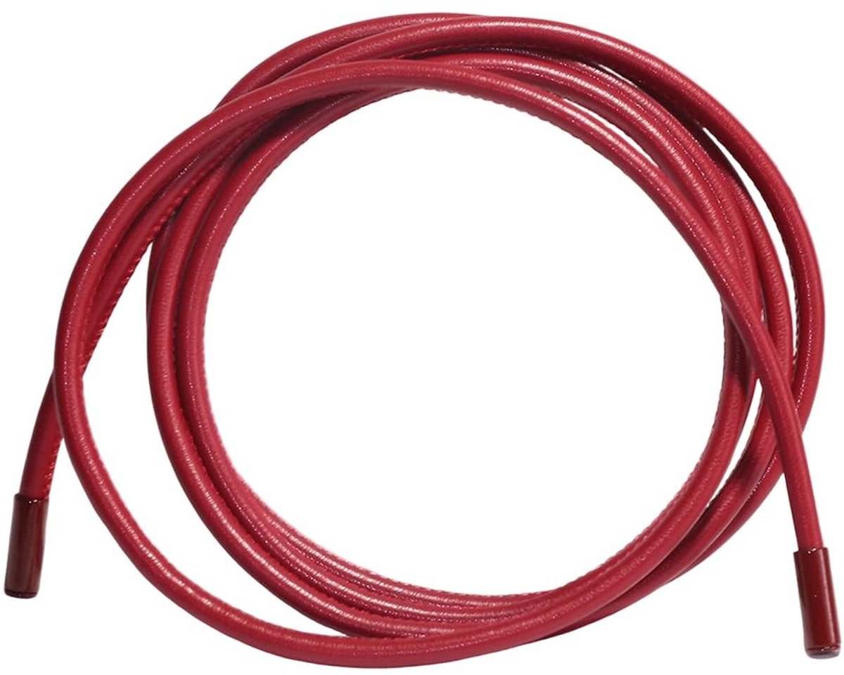 Dailygoods - Kunstlederen riem voor dames, 183,5 cm lang, met geknoopt koord, rond, dun, boho-stijl, voor jeans, broeken, jurken en rokken (zwart).
