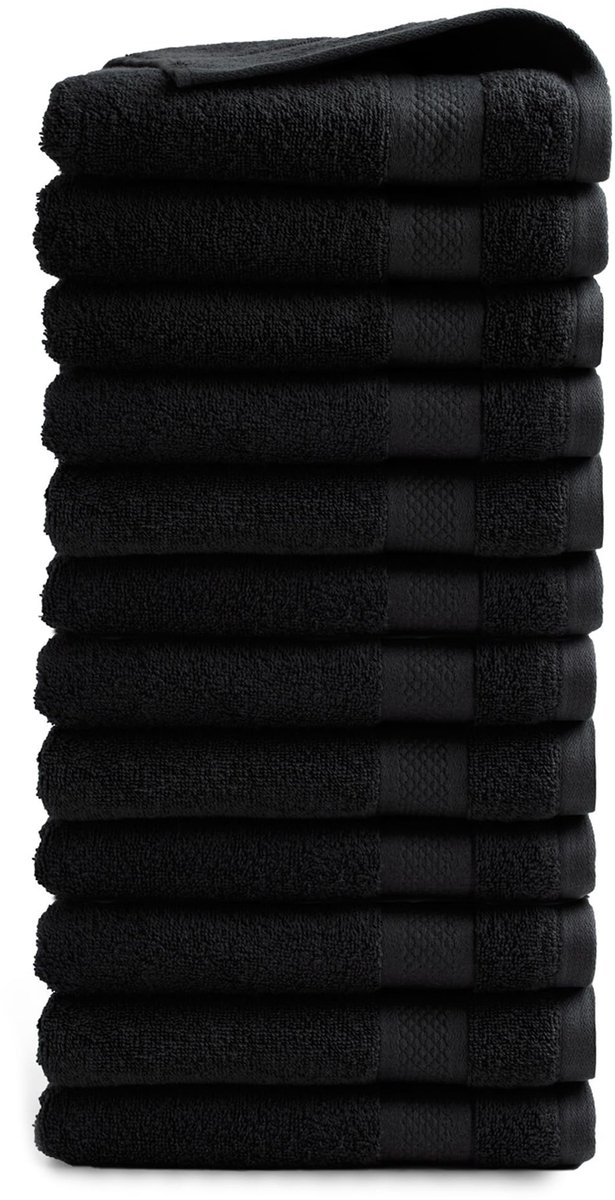 Dailygoods- Handdoeken Set 12 Stuks - 50 x 100 cm - 500 g/m² - 100% Katoen - Öko-Tex MIG-gecertificeerd - Hoog Absorptievermogen - Badhanddoeken