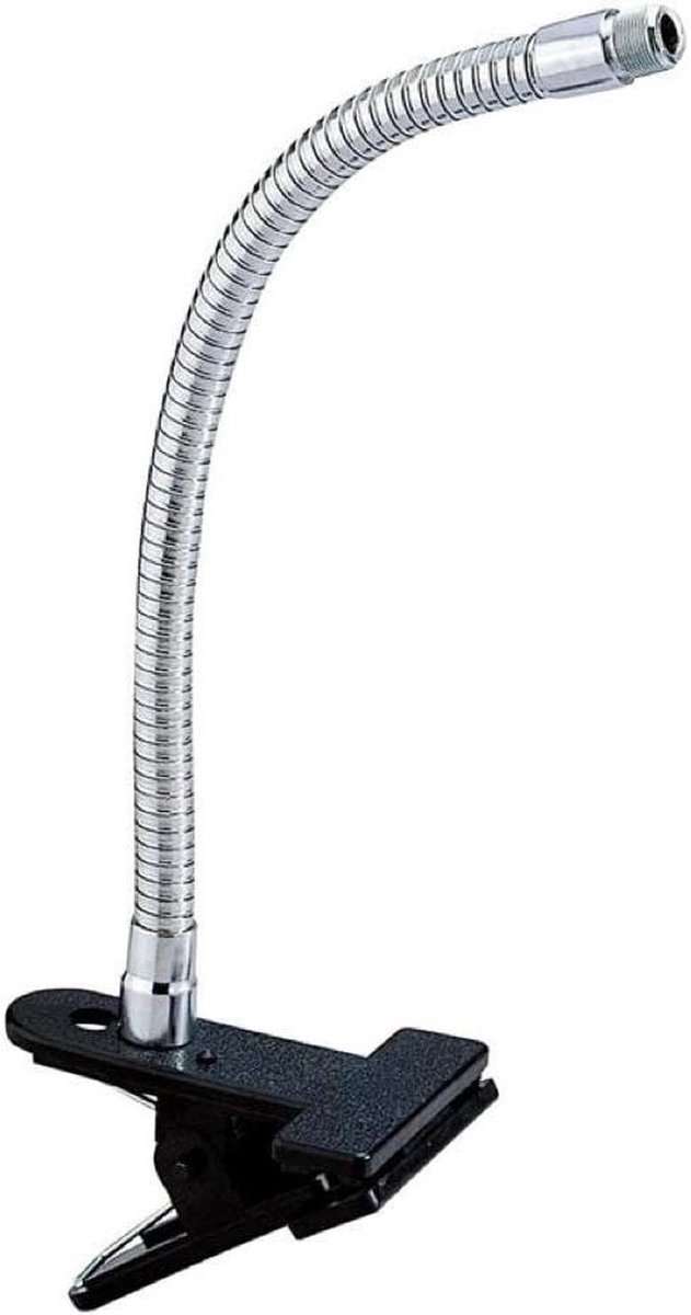 Microfoonstandaard - Mini standaard - Muziek opnemen - Compact ontwerp - 34.5 cm - Zwart
