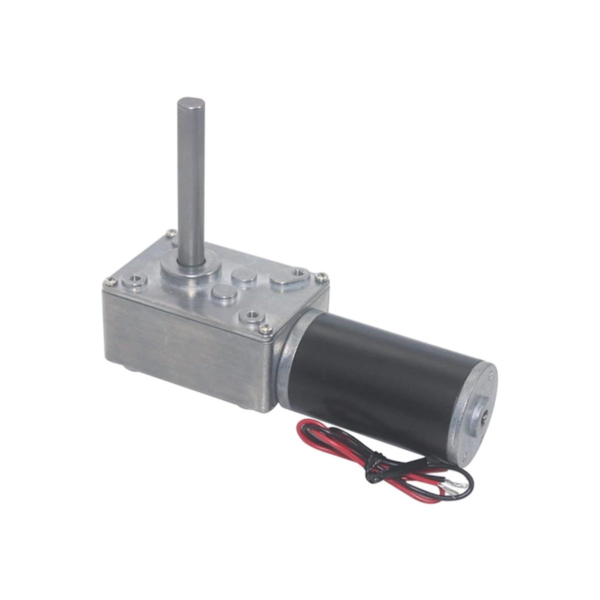 Motor Reductie - Wormwielmotor - Projecten Aandrijven - Sterke Koppel - DC12V 24V - Metaal