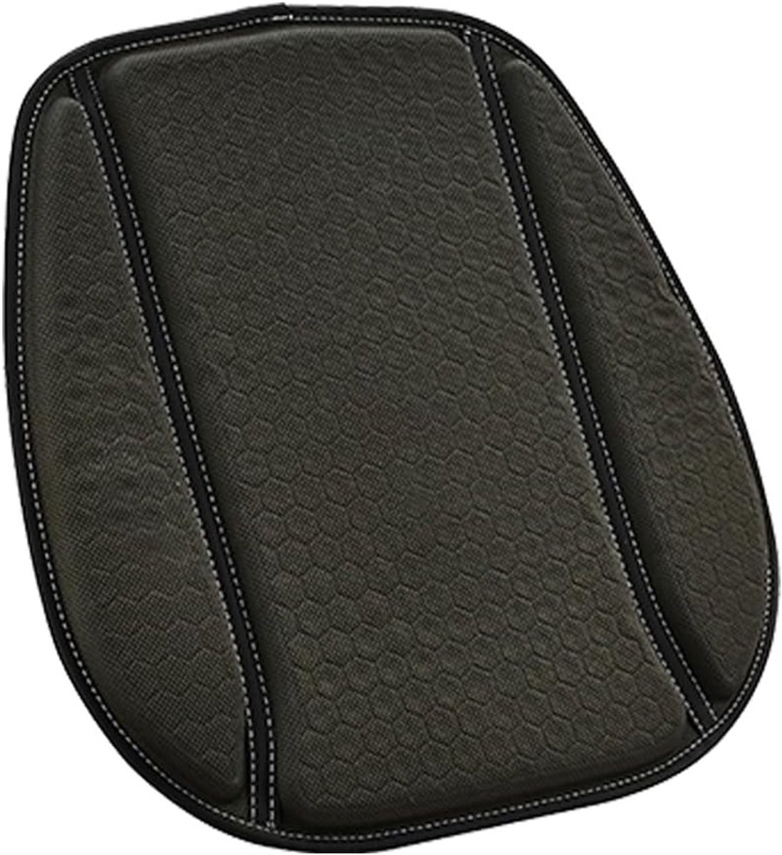 Comfortabele Gel Kussen voor Stoelen - 46 x 46 cm Donkergroen, Waterdicht en Ademend, Ideaal voor Auto, Kantoor en Thuisgebruik
