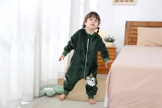 Babyslaapzak met benen - Winter slaapzak Pyjama - Warm houden - Met benen - Winter - N.v.t. — afbeelding 3