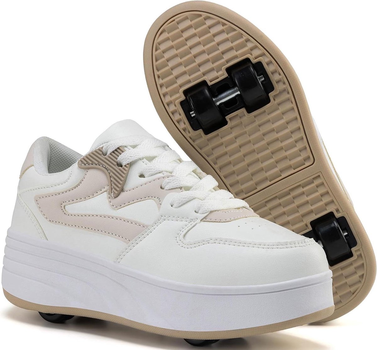 Rolschaats Sneakers Schoenen met wielen Lekker Bewegen Afneembare wielen Kindermaat Meerdere kleuren