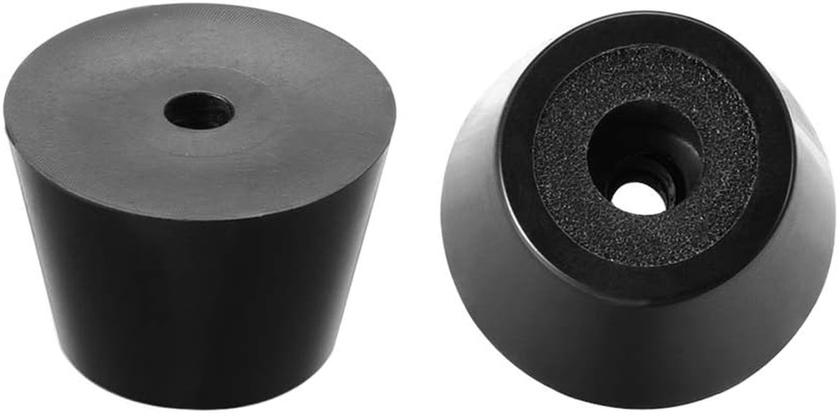 Rubberen Voetjes - Bumperkussens - Meubels Beschermen - Zelfklevend - 12 stuks - Zwart
