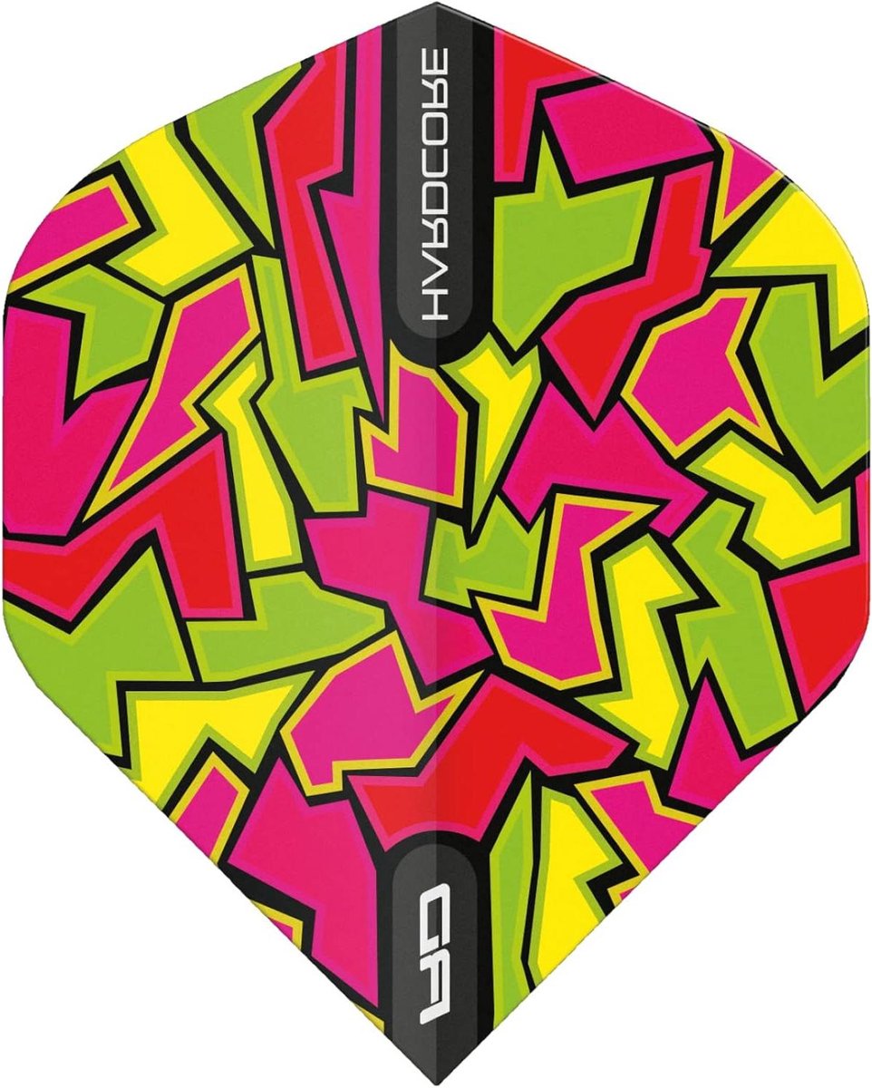 Dartpijlen Vleugels - Vliegjes - Darts Spelen - Extra Dik - 12 Stuks - Rood Crackle