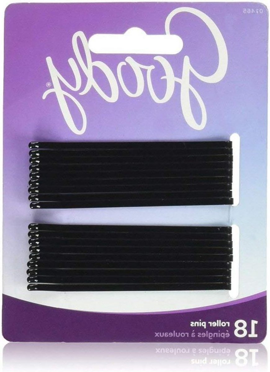 Haarspelden Roller Pins - Haarclips Bobs - Haar Stylen - Extra Duurzaam - 3 inch - Zwart