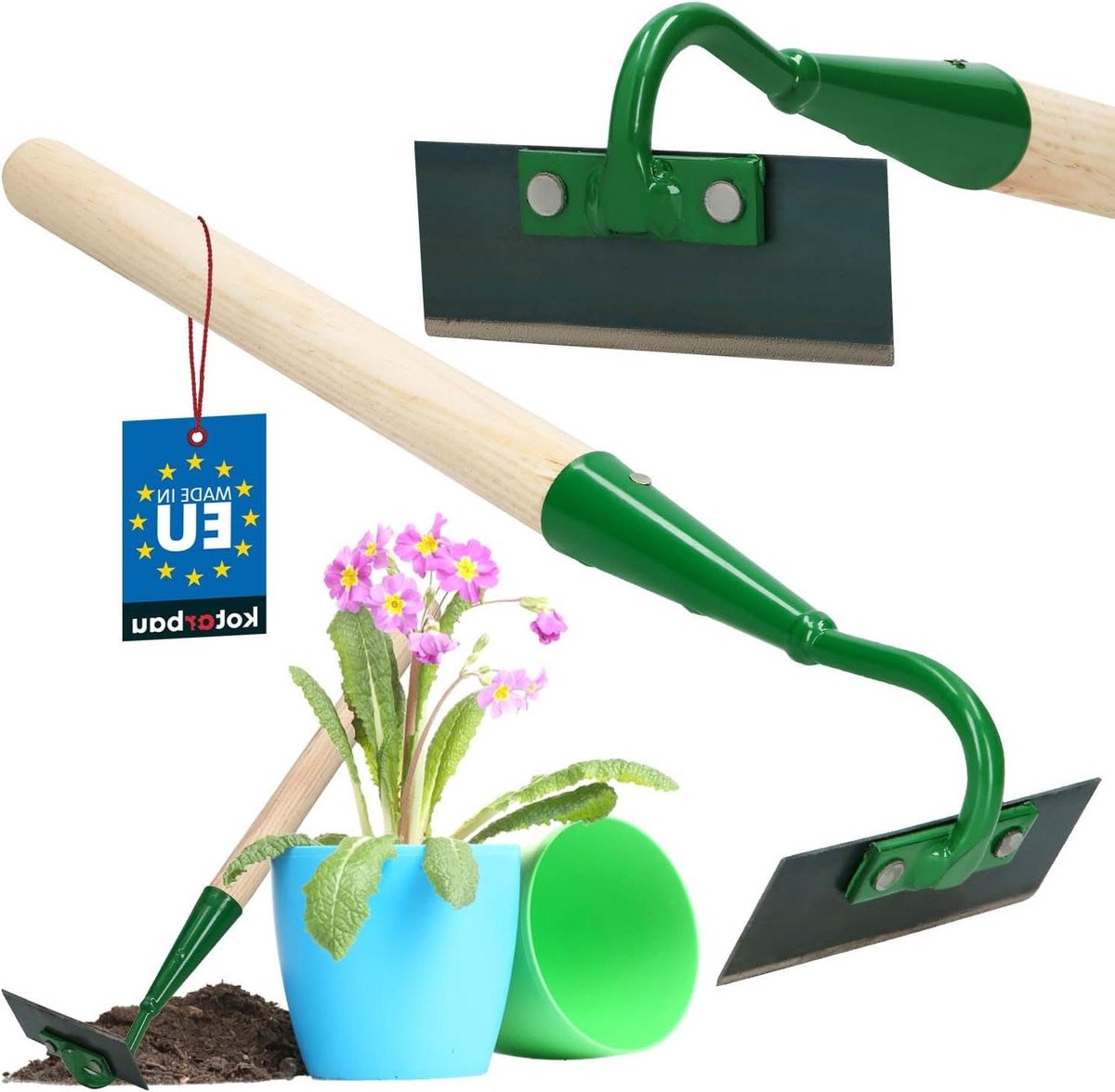 Onkruidhaak - Tuinhaak Wieden - Onkruid Verwijderen - Scherp Werkend Deel - 395 mm - Niet gespecificeerd