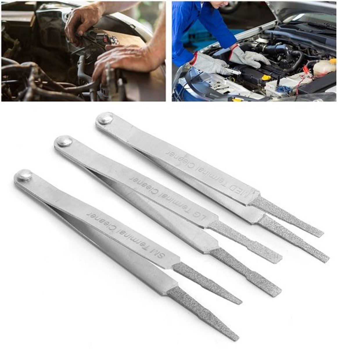 Aladdien - Terminal Cleaner Set - Elektrisch - 3 Stuks - Schurende