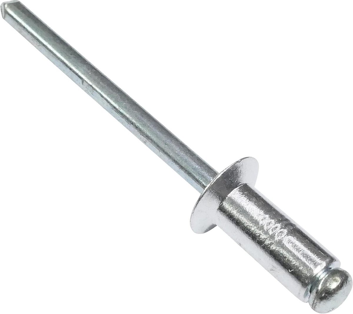 Blindklinknagels Set - Klinknagels Aluminium Staal - Metaal Monteren - Verzonken Kop - 5x11mm - Aluminium/Staal