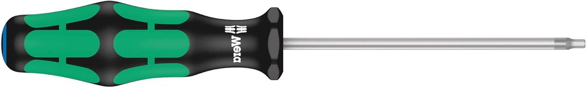 Zeskantschroevendraaier - Inbussleutel Schroevendraaier - Vastzetten Schroeven - Hex-Plus profiel - 6.0 x 80 mm - Zilver