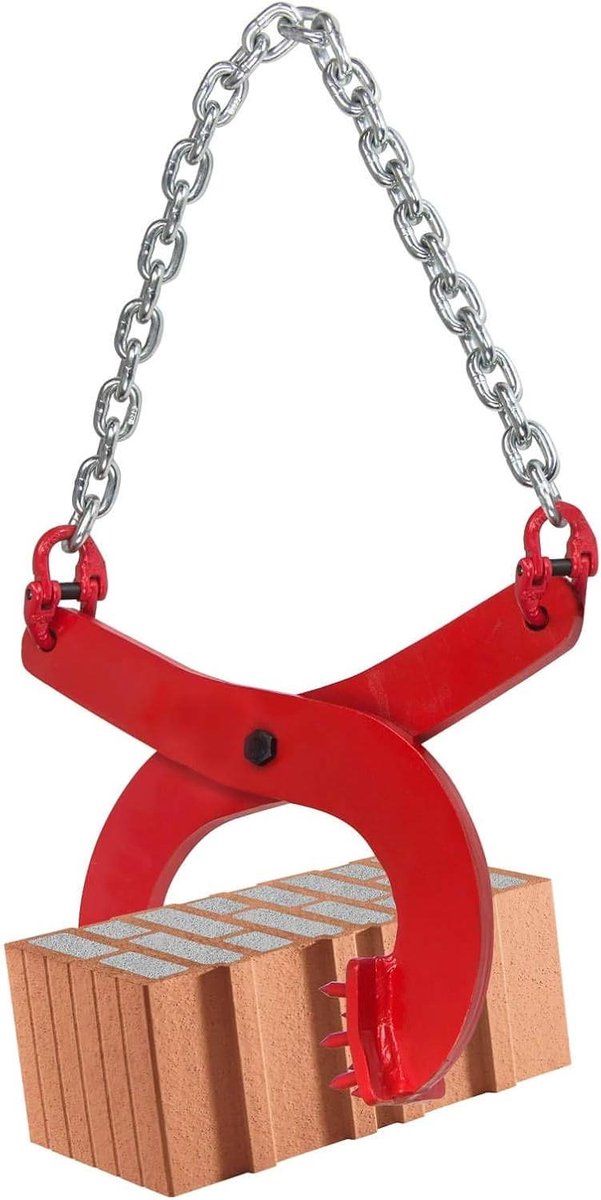 Steentang - Grijper Tang - Stenen Verplaatsen - Automatisch Verstelbaar - 15 cm - Metaal