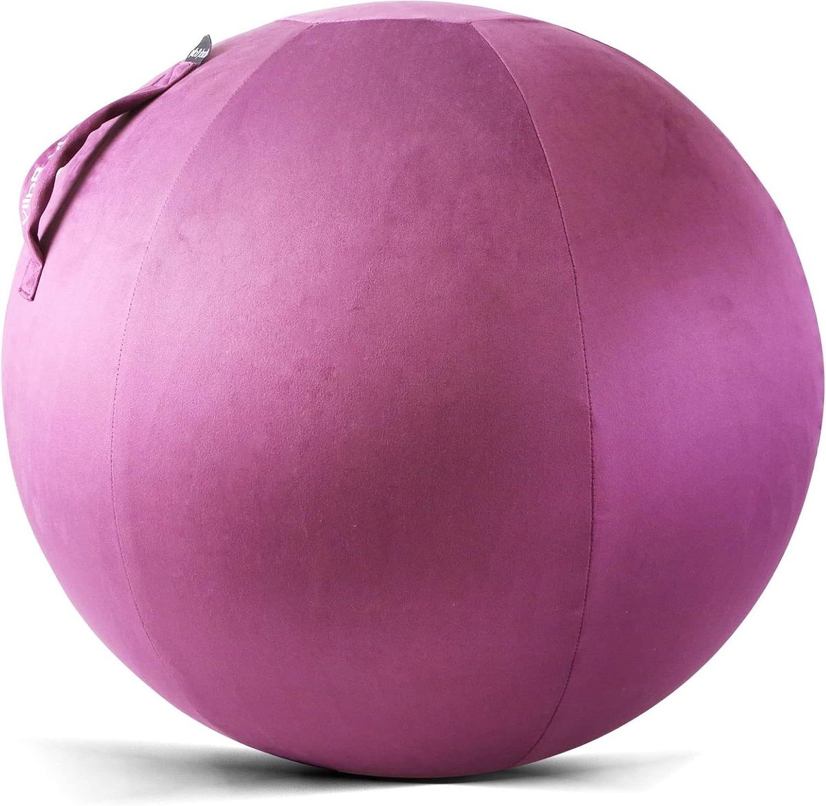 Beschermhoes Bal - Stoelhoes Zetelbal - Zittend Werken - Met Handvatten - 65 cm - Paars