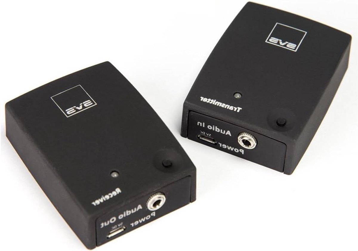Draadloze Audio Adapter - Muziek Zend Zendontvanger - Muziek Streamen - CD Kwaliteit Geluid - 0.35 Kilogram - Zwart