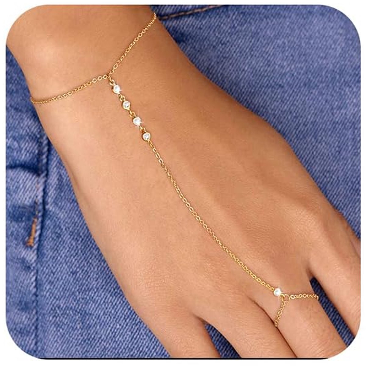 Tennisarmband met moissaniet, bezet met 5 mm laboratoriumgekweekte moissanietstenen. De armband is verguld met 18K roségoud en in lengte verstelbaar. Een uitstekend sieraad als cadeau.