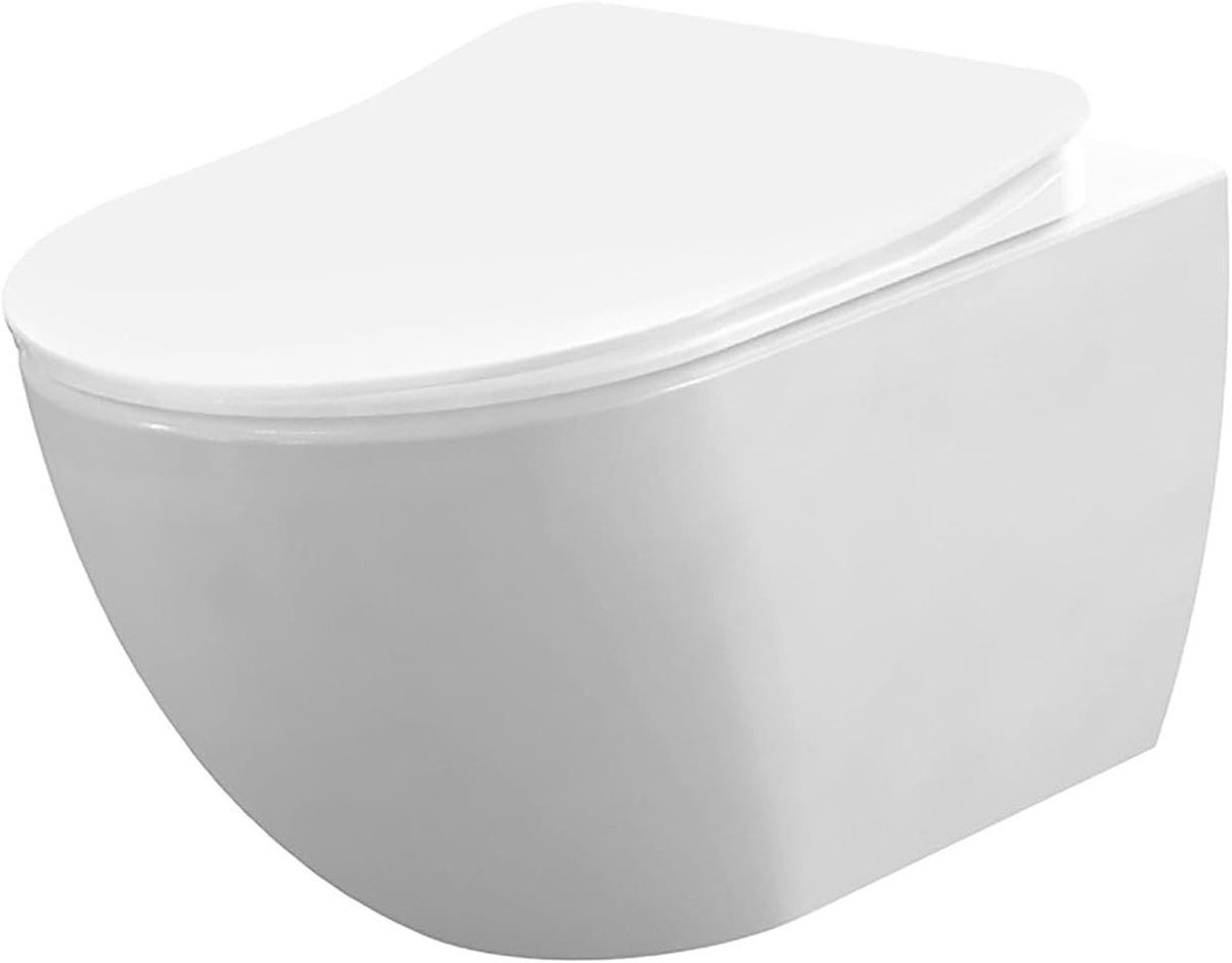 Douchetoilet Taharet Bidet - Intieme Douche - Persoonlijke Hygiëne - Randloos Hangend Model - 35x34x51 cm - Roestvrij Staal
