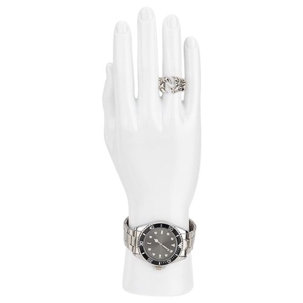 Dailygoody - Mannenhand displaystandaard - Sieraden display - Wit