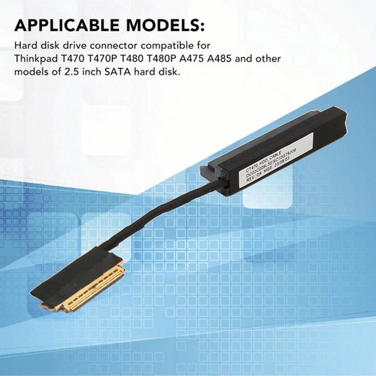 Vt products - kabel voor SSD - 2,5 Inch Harde Schijfkabel - Duurzaam