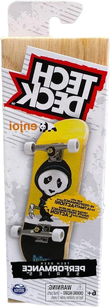 Vinger skateboard Fingerboard Houten plank Trucs oefenen Echt houten deck 1524 x 762 cm Meerkleurig
