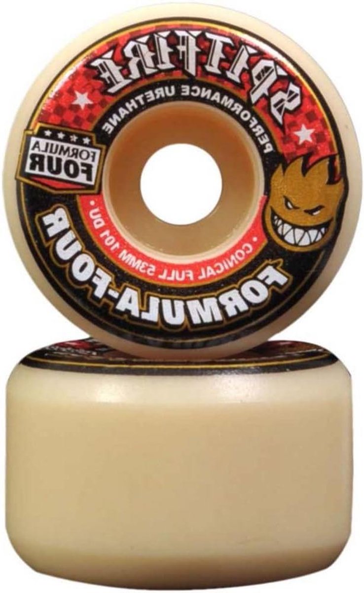 Skateboard Wielen Set Wielen Skateboarden Formula Four Urethaan 53mm Meerkleurig