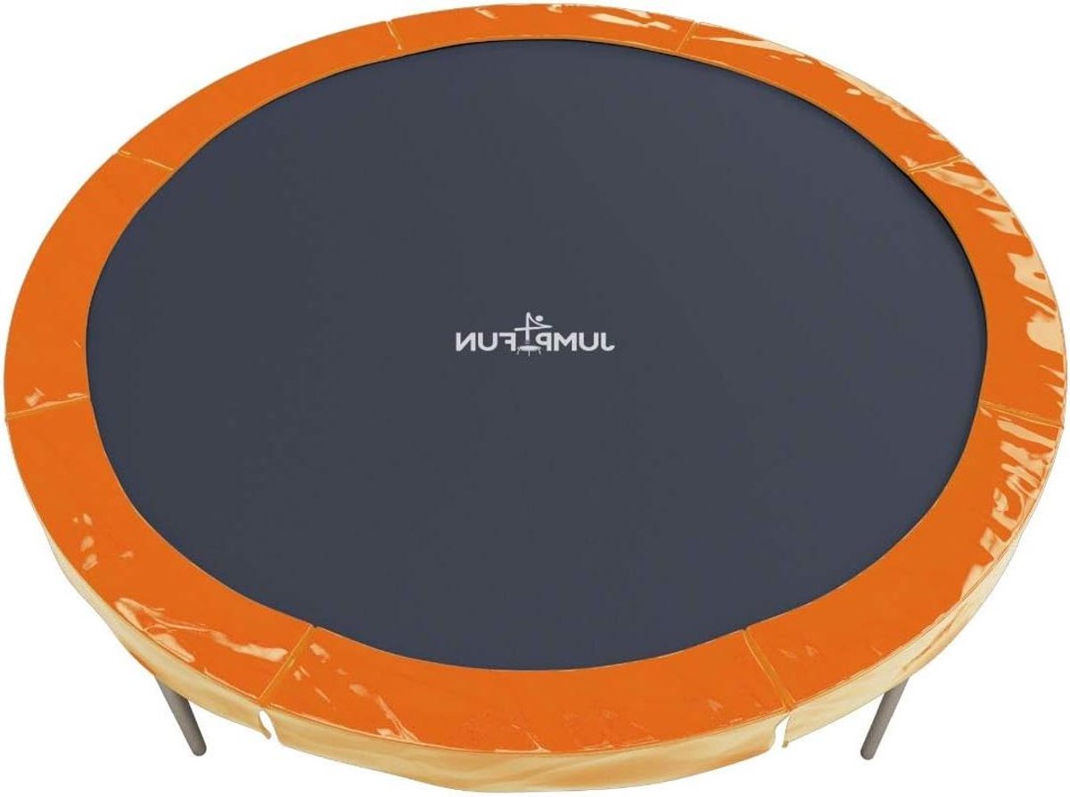 Trampoline Randafdekking - Veerafdekking Veiligheid - Trampoline Veiligheid - UV-bestendig Polyester - Ø 244 cm - Oranje