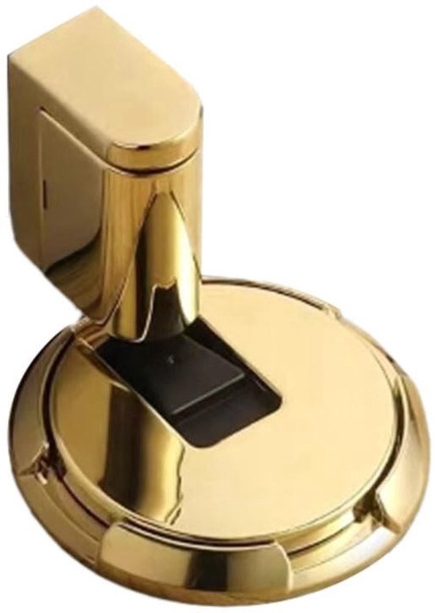 Onf3 - Deurstopper - Zelfklevende deurhouder - Modern ontwerp - Goud