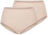 Schiesser 2 PACK Maxi Slip 95/5 - Dames Onderbroek - zand beige