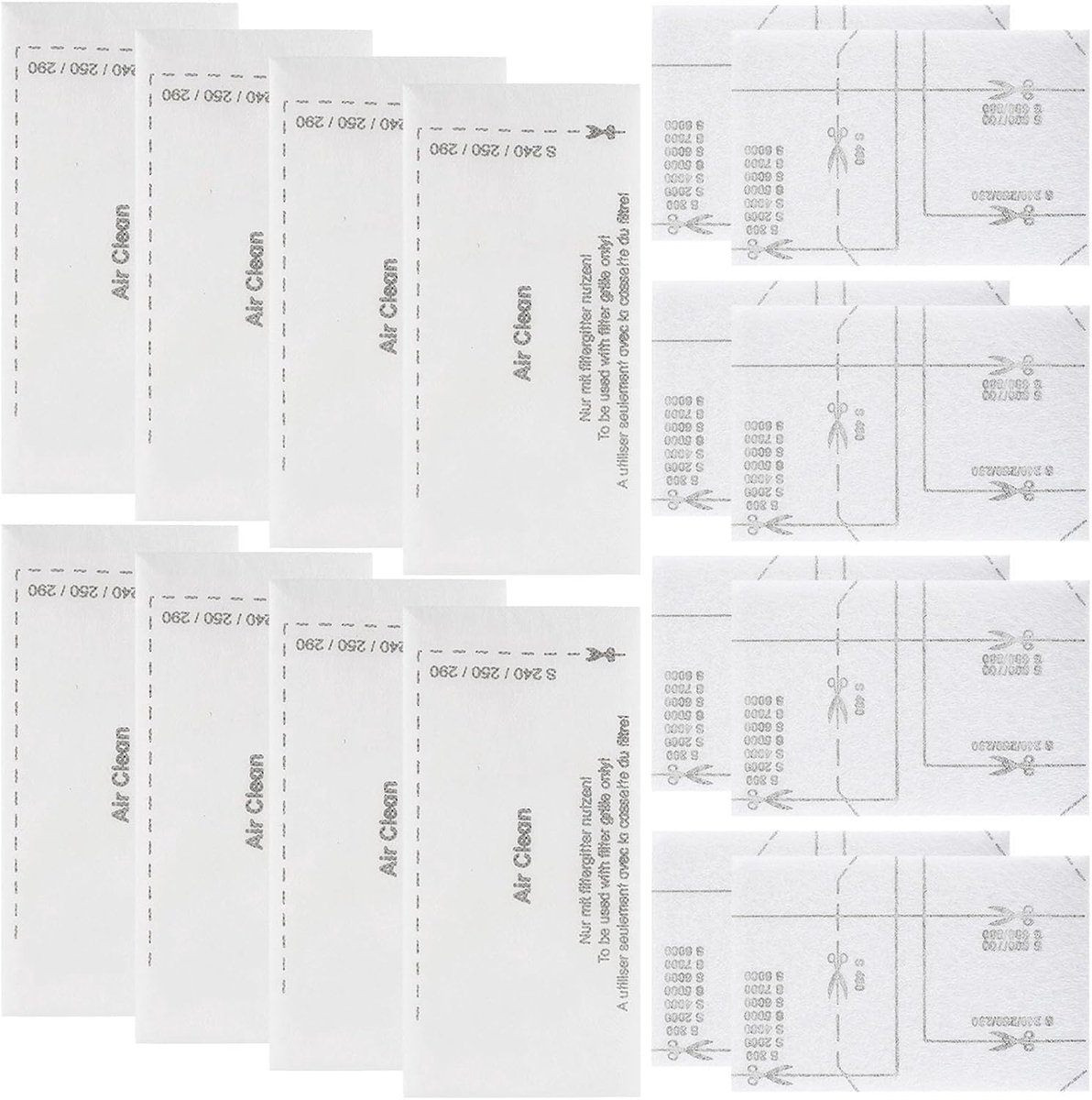 Geschikt voor Miele Compact C2 Compact C1 S241 S290 S300i S500 S700 S4 S6 serie luchtzuiveringsfilters en motorschermfilters vervangingsonderdelen, passend voor Geschikt voor Miele C2 C3 S2 S2 5 S8 S400 serie stofzuigers-Stijl 1