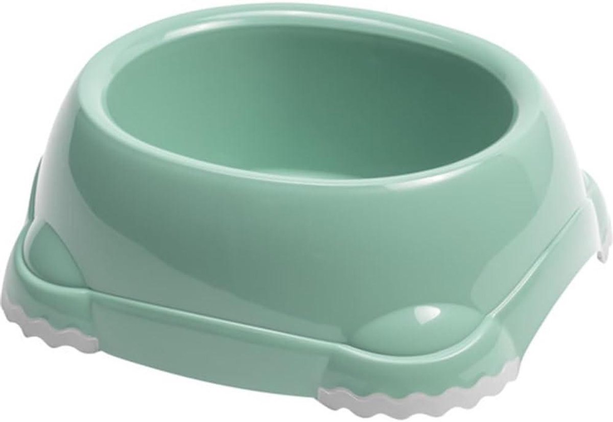 Honden voerbak - Hondenkom Drinkbak - Veilig voeren - Antislip bodem - 12 cm - Groen