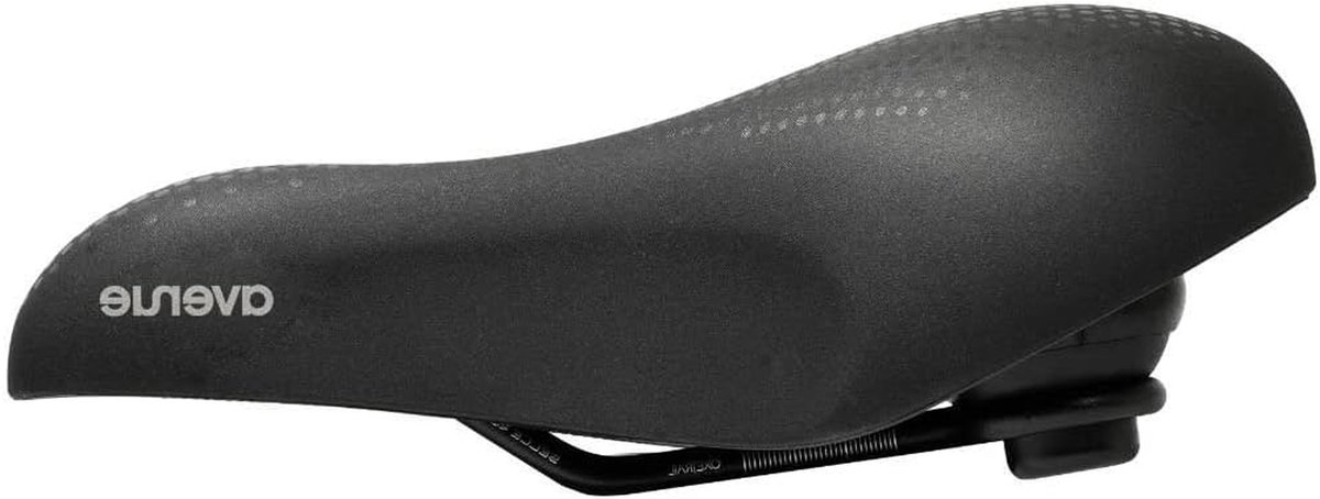 Fietszadel - Fietszitje - Comfortabel Fietsen - Extra Demping - One Size - Zwart