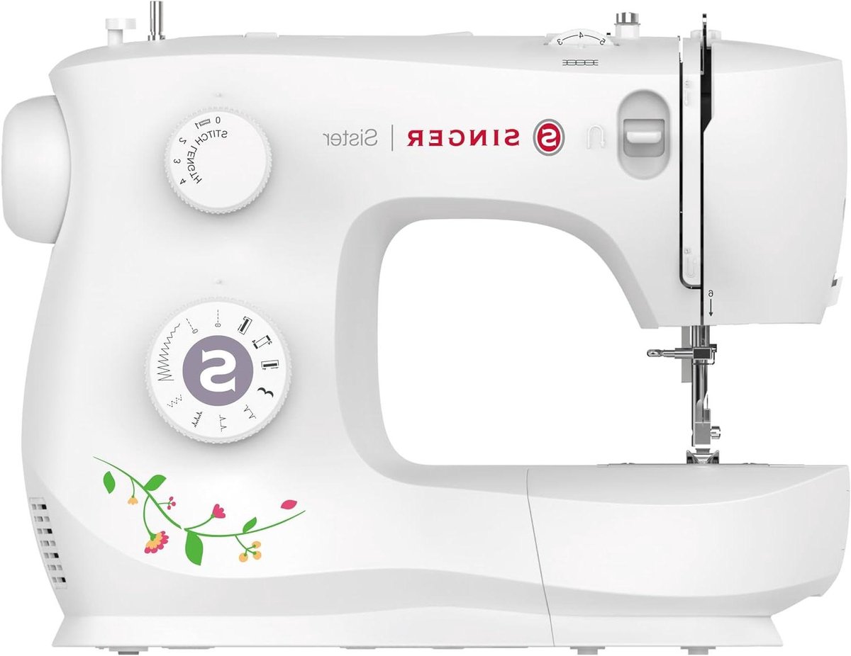 Naaimachine - Elektrische naaimachine - Kleding Maken - 4-Staps Knoopsgat - 18 x 31 x 22 cm - Wit