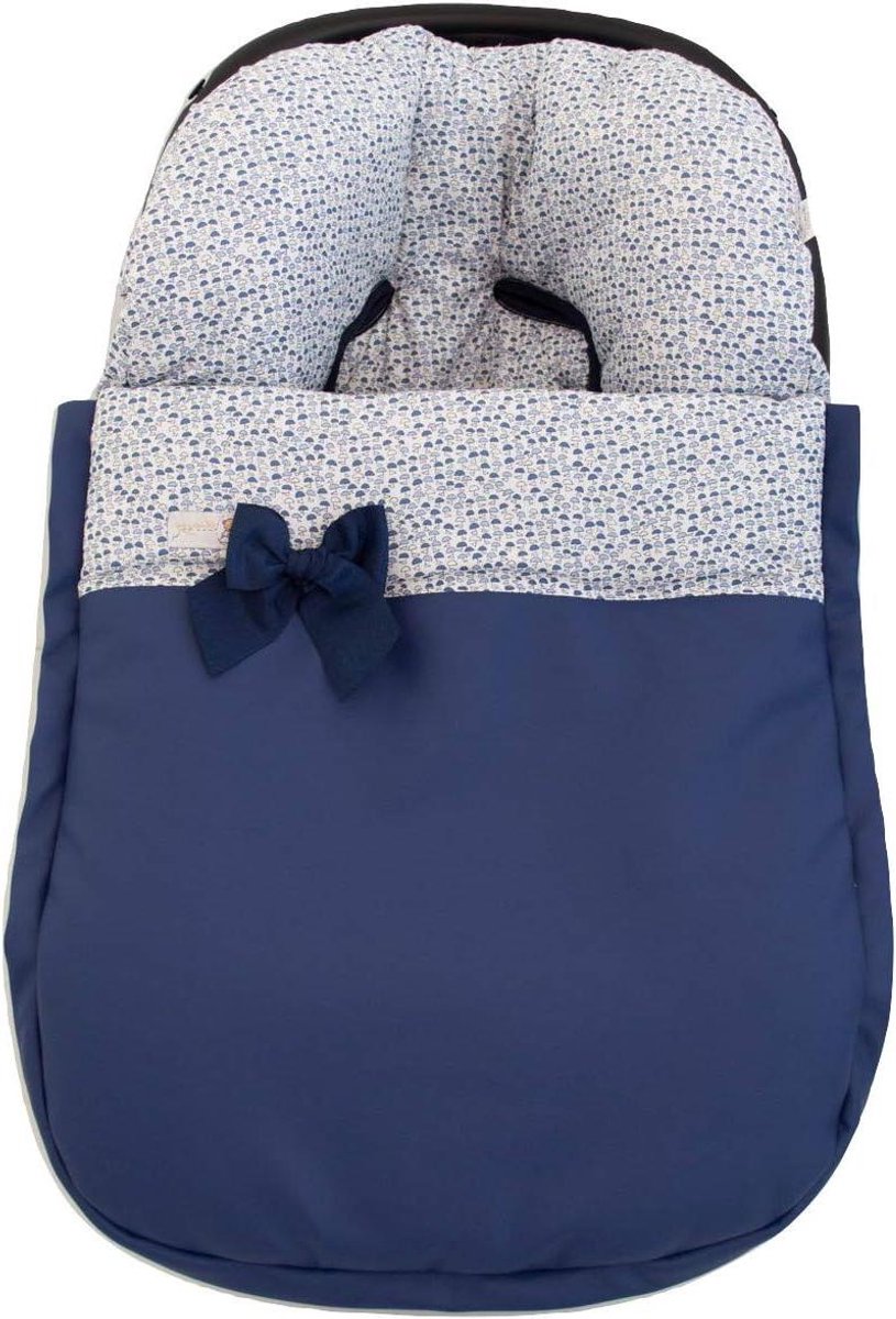 Universele Voetenzak Baby - Maxi Cosi Matras - Baby Comfort - Afneembaar Deksel - Groep 0 - Blauw