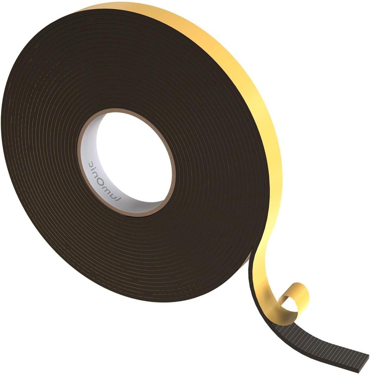 EPDM Afdichtingsband - Schuimband Tochtstrip - Tochtvrij Maken - Zelfklevend EPDM Schuim - 10m x 20mm x 4mm - Zwart