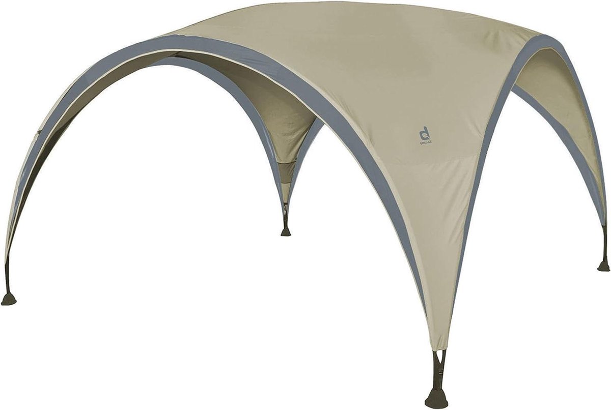 Camping Bescherming Shelter - Partytent Outdoor - Buiten Activiteiten - Waterdicht UV-bestendig - 370 x 370 x 239 cm - Grijs