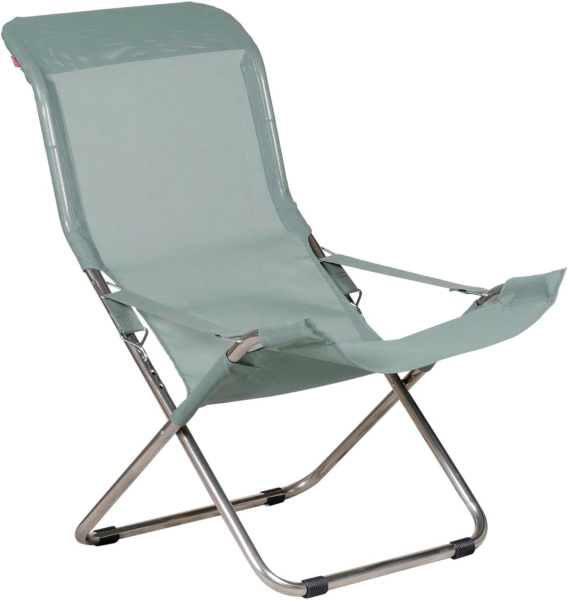 Ligstoel - Loungestoel Tuinstoel - Buiten Ontspannen - Anatomische Zitting - 61 x 97 cm - Groen