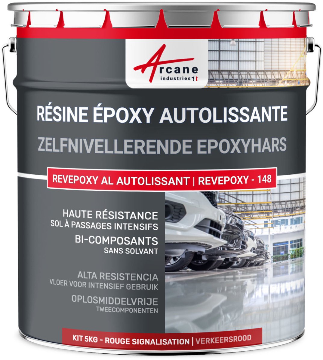 Epoxyhars Vloer, zelfnivellerend - REVEPOXY - 148