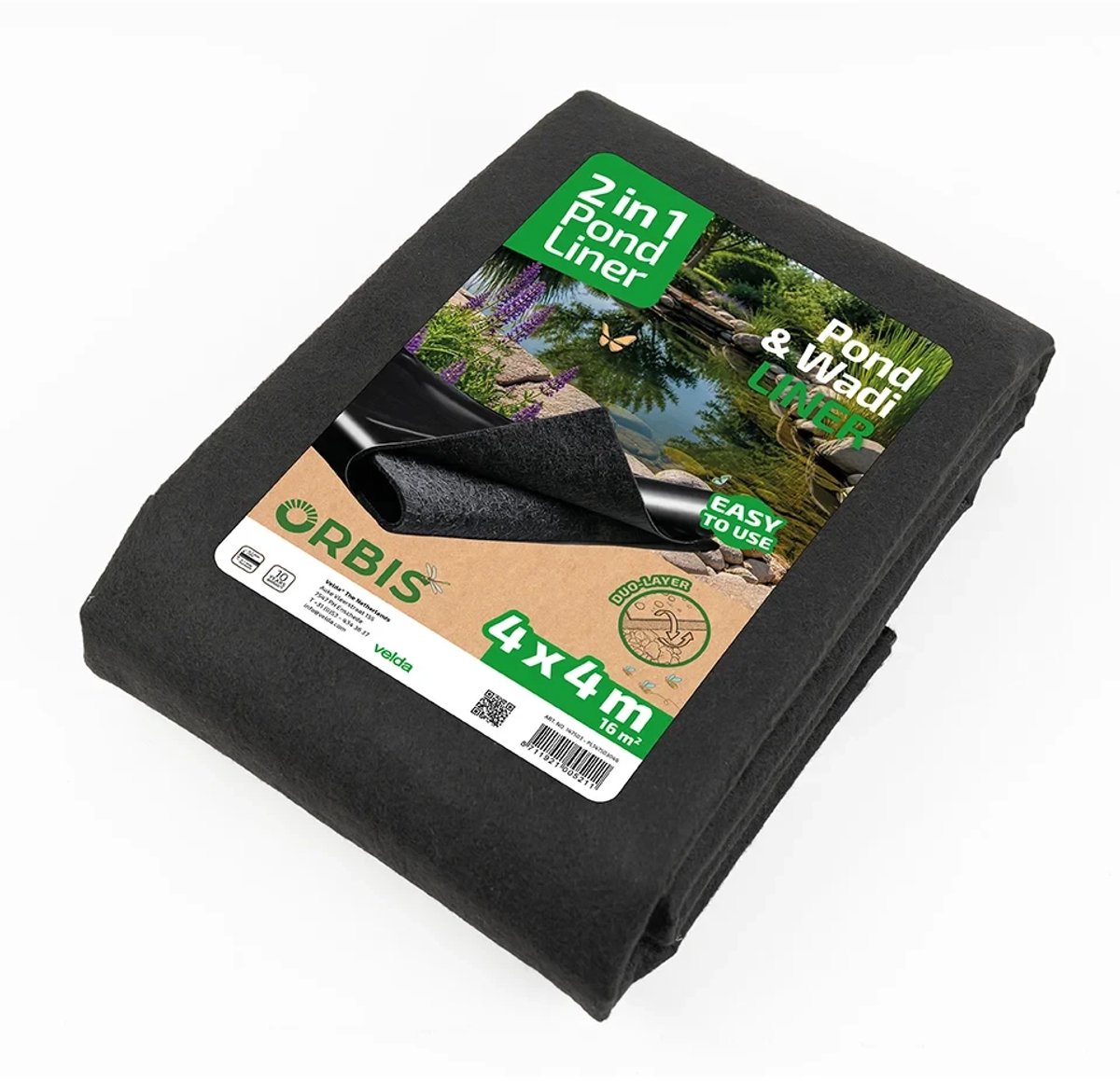 Orbis Vijverfolie 2-in-1 met Onderdoek