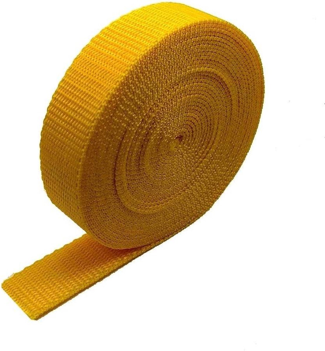 Polypropyleen Band - Singelband Draagband - Bagage Vastzetten - Waterbestendig - 5 meter - Geel