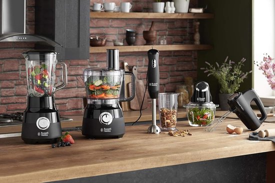 Handmixer Zwart - 350 Watt met 5 Snelheden en Turboknop - Inclusief Gardes en Deeghaken — afbeelding 4