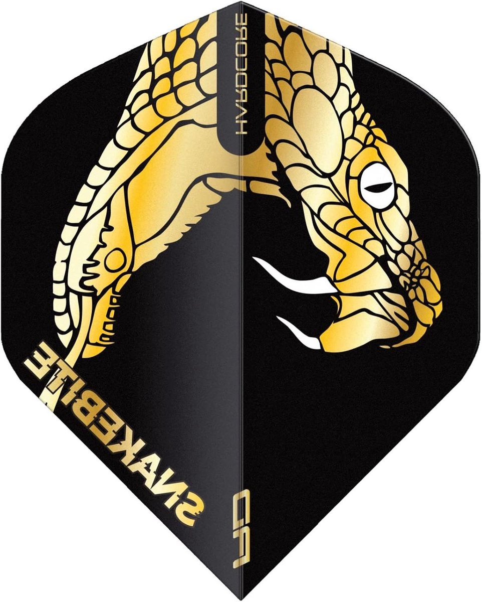 Dart Flights - Vliegjes - Darten - Extra dikke kwaliteit - 3 sets - Goud