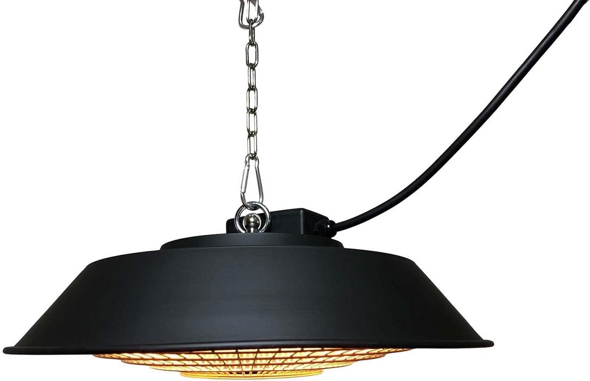 Halogeen Infrarood Verwarming - Plafondstraler Tuinoven - Terras Verwarmen - Directe Warmte Afgifte - 37 x 20 x 26 cm