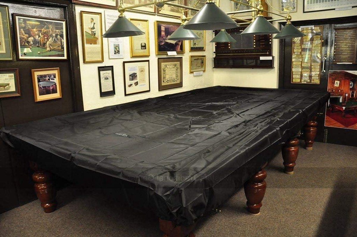 Snooker Tafelhoes - Tafelbeschermer - Tafel Beschermen - Elastische Hoeken - 12ft - Transparant