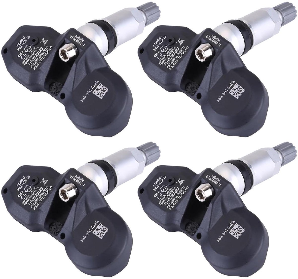 TPMS Bandensensoren - Banden Druk Sensor - Veilig Rijden - Hoge Nauwkeurigheid - 4 Stuks - Niet Gespecificeerd
