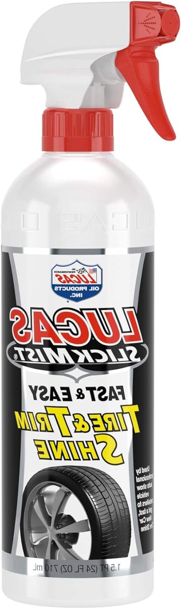 Glansmiddel Banden - Trim Shine - Auto Onderhoud - Langdurige Glans - 710ml - Transparant